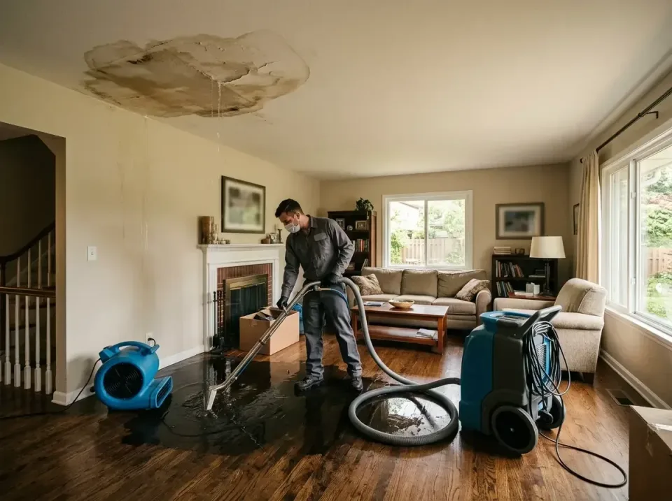 attic-pipe-burst-ceiling-drip-008 — frequently asked questions, Water Damage Restoration & Carpet Care in Clifton Forge, VA
